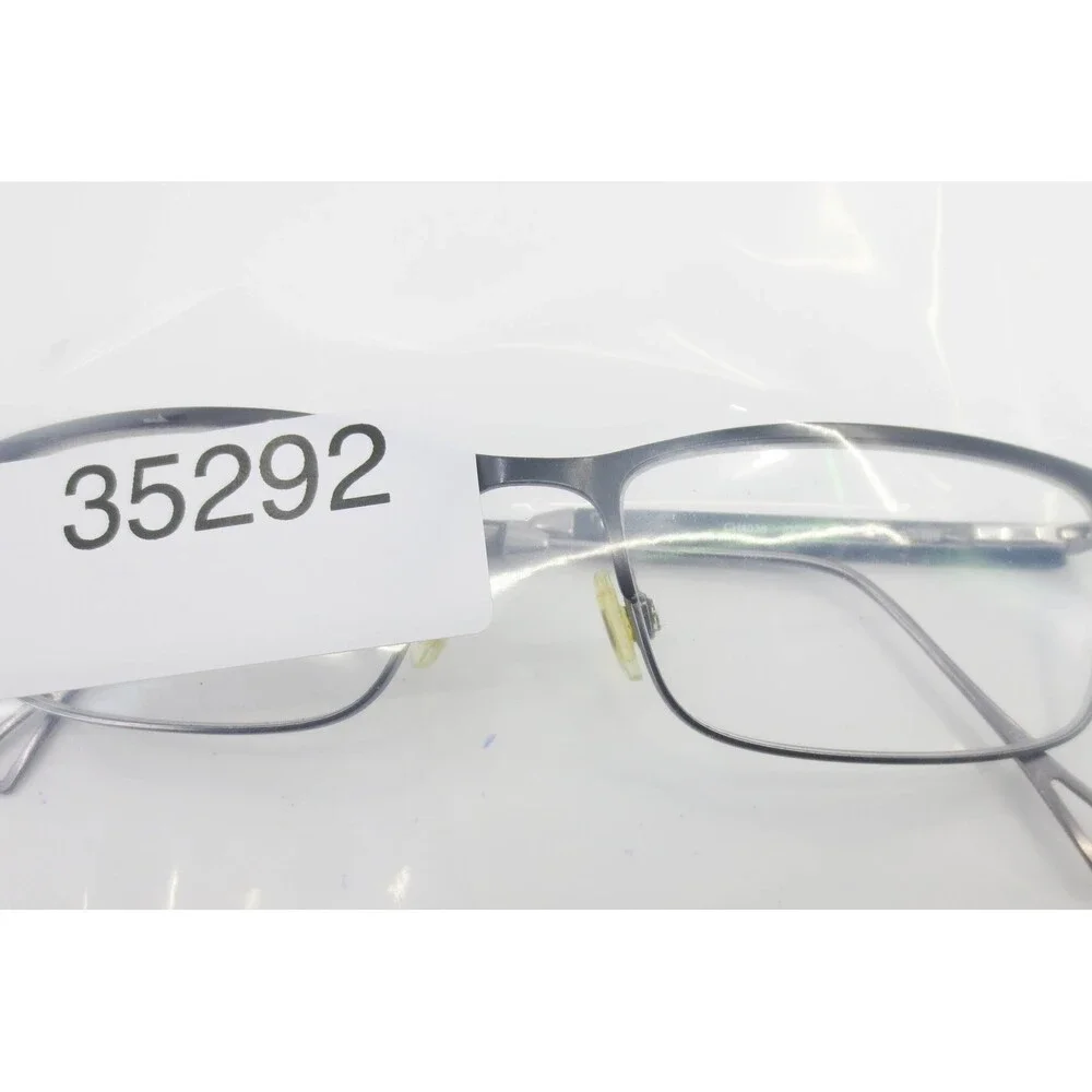 Cole Haan Zerogrand CH4038 001 Black Marble Rectangular Eyeglasses 53-17-140